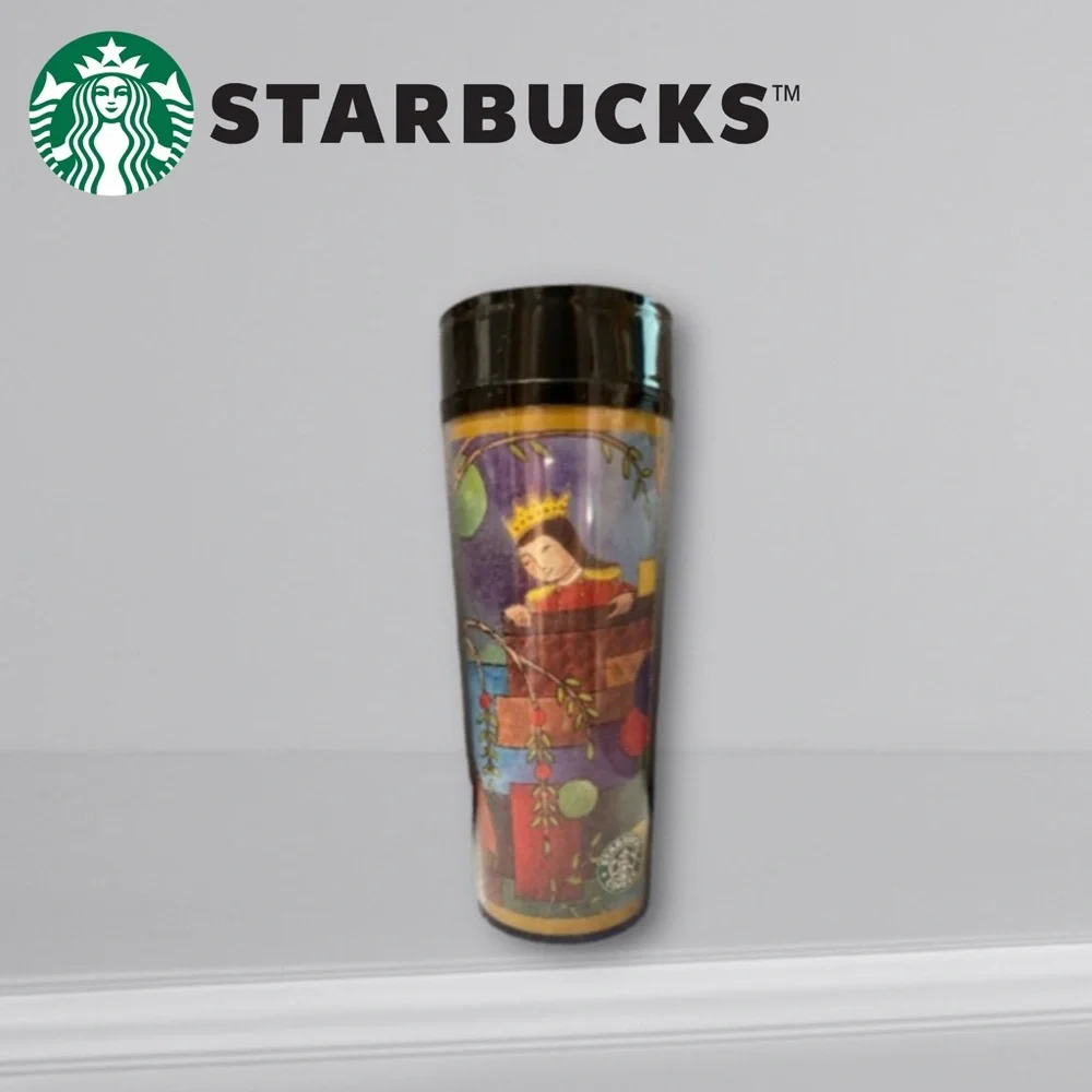 Starbucks 1998 Sleeping Beauty Travel Mug